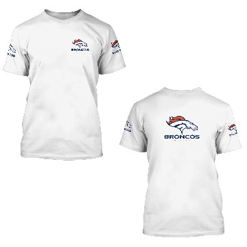 Discover Broncos Logo 3D T Shirts