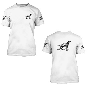 Discover English setter dog 3D T Shirts