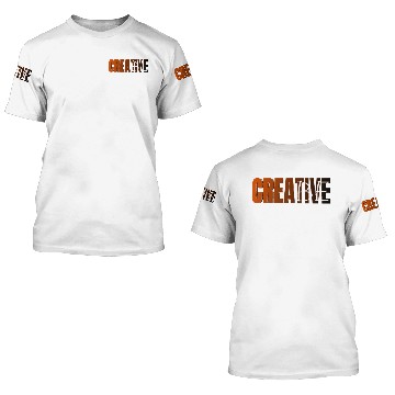 Discover be creative 3D T Shirts