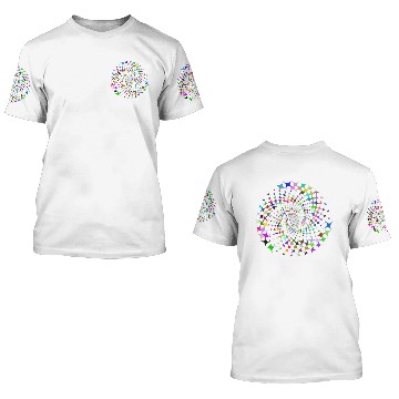 Discover Prismatic Starburst Vortex 3D T Shirts