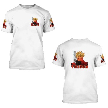 Discover TRIGUN 3D T Shirts 3D T Shirts