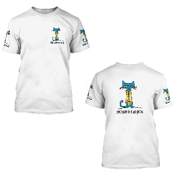 Discover Pete the cat 3D T Shirts