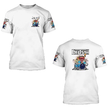 Discover ANIMAL DRUMMER GRETSCH DRUMS 3D T Shirts