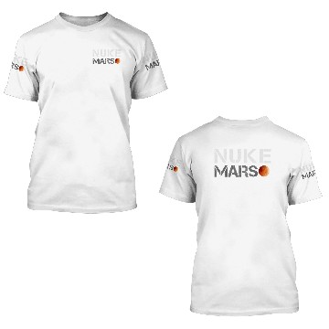 Discover nuke mars 3D T Shirts 3D T Shirts