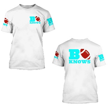 Discover Bo Knows 3D T Shirts