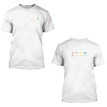 Discover Periodic table chemistry elements birthday present 3D T Shirts