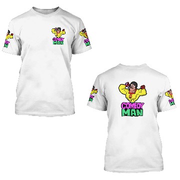 Discover comedy man 3D T Shirts