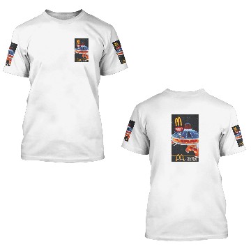 Discover Travis Cactus Jack McDonald's 3D T Shirts