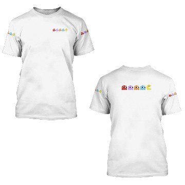 Discover Pac Man 3D T Shirts, Pacman and Ghosts 3D T Shirts