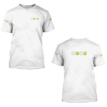 Discover Coco Gauff Call Me Coco 3D T Shirts