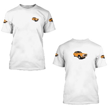 Discover Orange Datsun Bluebird 1600 (510) 3D T Shirts