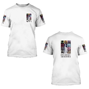 Discover Idina Menzel Eras Tour Hawaiians 3D T Shirts