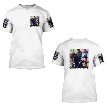 Discover The Last of Us Eras Tour (writing) 3D T Shirts