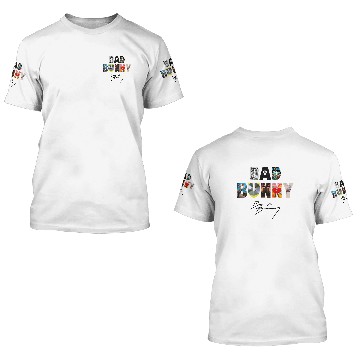 Discover Bad Bunny Album pullover Baseball Jerseys 3D T Shirts
