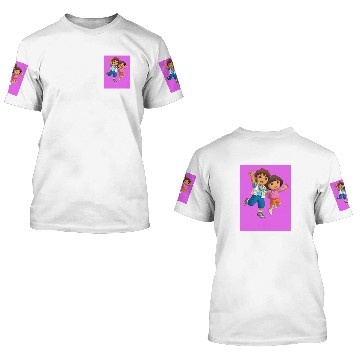 Discover Dora the explorer Diego 3D T Shirts