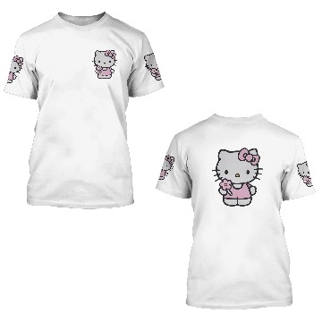 Discover Hello Kitty 3D T Shirts, Hello Kitty Fan Gift