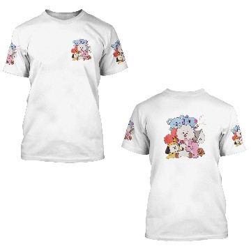 Discover BT21 Hooded 3D T Shirts
