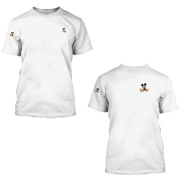 Discover Vintage Mickey Embroidered Pocket 3D T Shirts