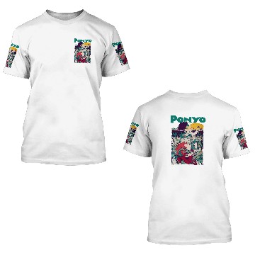 Discover Studio Ghibli 3D T Shirts