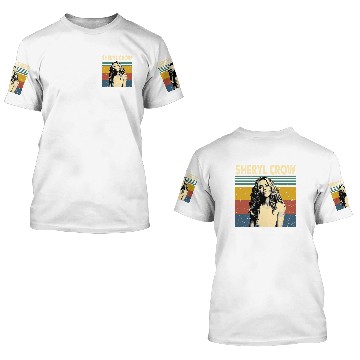 Discover Sheryl Crow Retro Vintage 3D T Shirts