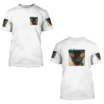 Discover Deftone around the fur cat band Vintage 3D T Shirts
