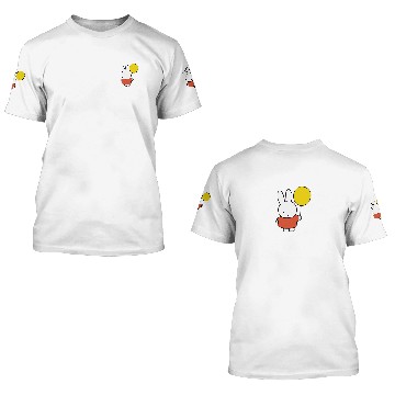 Discover Miffy with a balloon 3D T Shirts