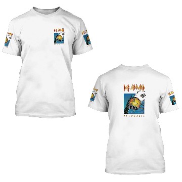 Discover Def Leppard Classic Baseball Tees 3D T Shirts