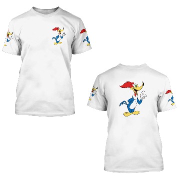Discover Woody Woodpecker - Woodpecker - 3D T Shirts