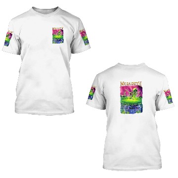 Discover MEGADETH – No More Mr. Nice Guy – Graphic 3D T Shirts