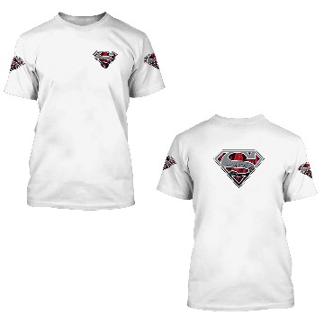 Discover Superman Logo Grunge 3D T Shirts
