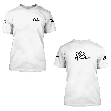 Discover Post Malone 3D T Shirts-Posty, Post Malone Merch