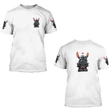 Discover Stitch and Toothless Funny 3D T Shirts