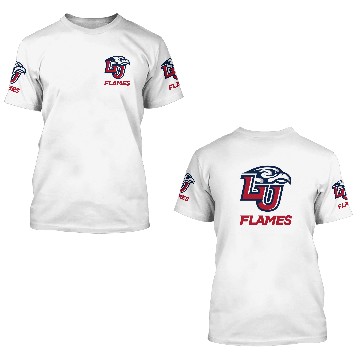 Discover Liberty University Primary Logo 3D T Shirts