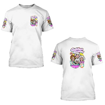 Discover Golden Grams Cereal 3D T Shirts