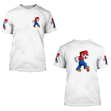 Discover super mario 3D T Shirts
