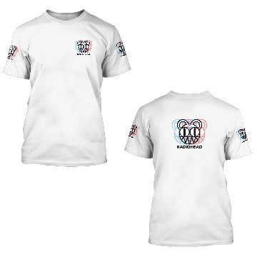 Discover Radiohead Logo Dizzy Glitch - Radiohead - 3D T Shirts