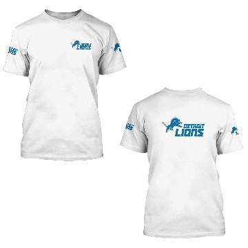 Discover Detroit Lions Logo 3D T Shirts