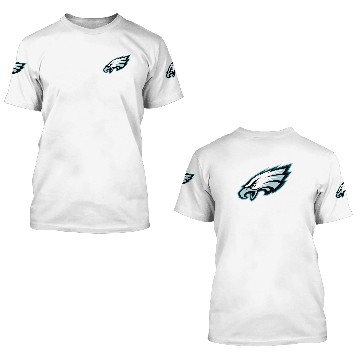 Discover Philadelphias Eagles-Logo 3D T Shirts