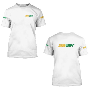 Discover Subway-Logo Baseball Tees 3D T Shirts