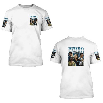 Discover Pedro Pascal 3D T Shirts Vintage Pedro Pascal 3D T Shirts Pedro Pascal