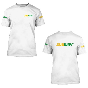 Discover Subway-Logo Baseball Tees 3D T Shirts