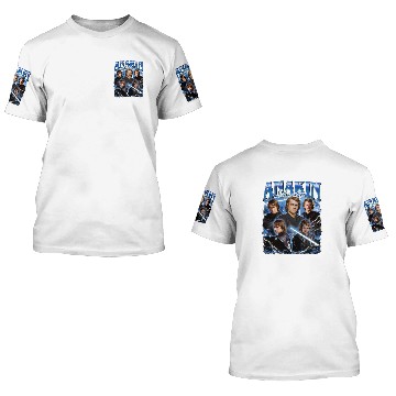 Discover Star Wars Anakin Skywalker Vintage Mineral Wash 3D T Shirts
