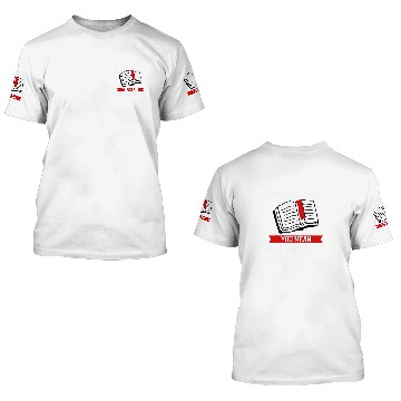 Discover Bookmark Funny Reading Quote For A Reader Book Lover Baseball Tees 3D T Shirts
