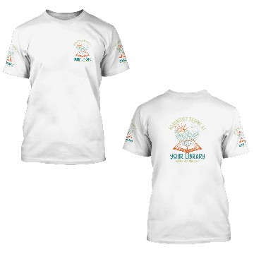 Discover Adventure Begins At Your Library Summer Reading 2024 1 3D T Shirts