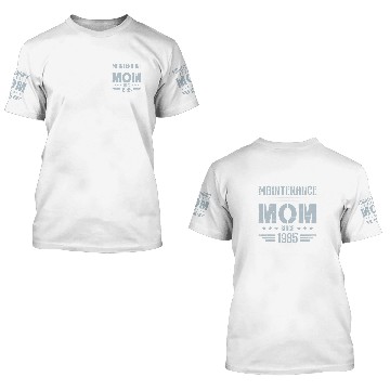 Discover Maintenance Mom Since 1985 Handywoman Technician 3D T Shirts