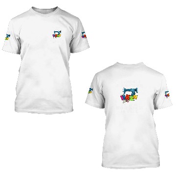 Discover Sewing Machine Patchwork Gift Quilt Quilter Baseball Tees 3D T Shirts