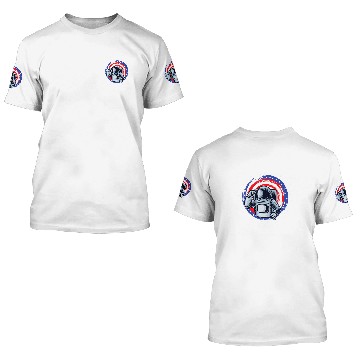 Discover Astronauts Funny Spaceman July 4th With Flag Astronaut 3D T Shirts