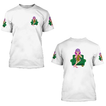 Discover Knitting Yarn girlting wool hobbyter crochet 3D T Shirts