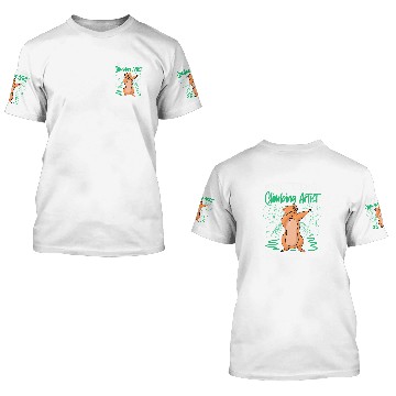 Discover Climbing Climber Groundhog Professional Climbing Artist Climb 3D T Shirts