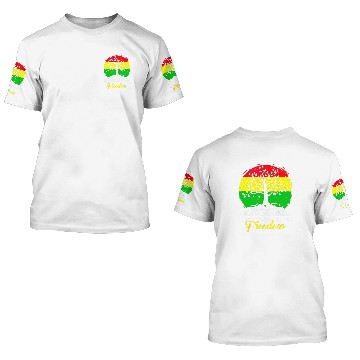 Discover Education Is Freedom African American Black History Educator 2 3D T Shirts
